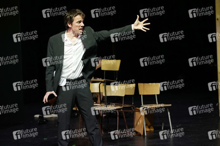 Theaterprobe 'Die stillen Trabanten' in Berlin