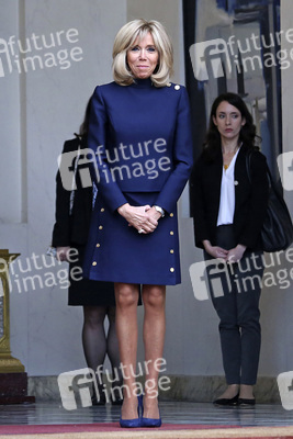 Brigitte Macron empfängt Melania Trump in Paris