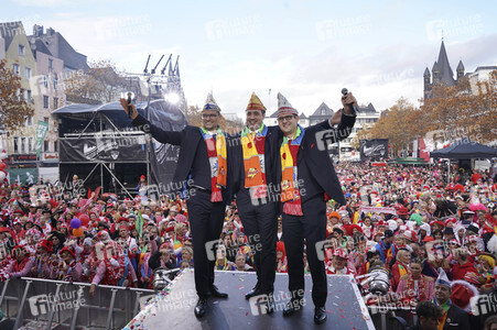 Karnevalsauftakt 2018 in Köln