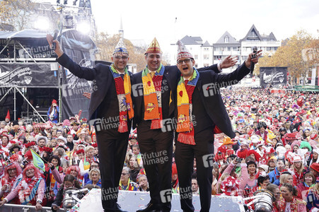 Karnevalsauftakt 2018 in Köln