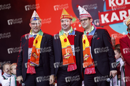 Karnevalsauftakt 2018 in Köln