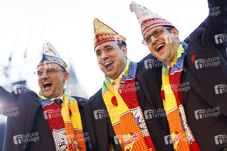 Karnevalsauftakt 2018 in Köln