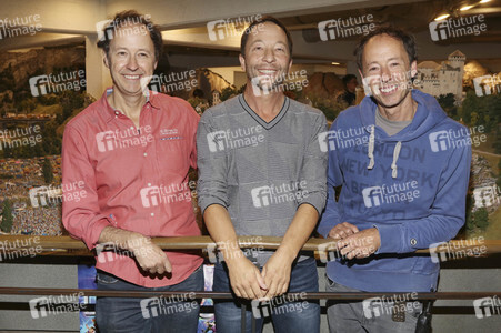 DJ Bobo besucht das Miniatur Wunderland in Hamburg