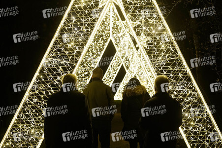 Eröffnung des Christmas Garden 2018 in Berlin