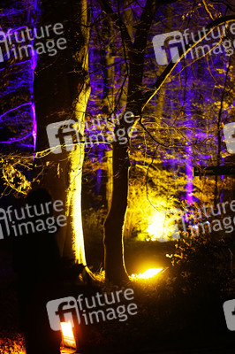 Eröffnung des Christmas Garden 2018 in Berlin