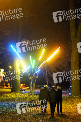 Eröffnung des Christmas Garden 2018 in Berlin