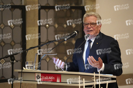 Verleihung Europäischer Handwerkspreis 2018 an Joachim Gauck in Köln