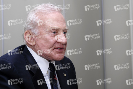 Interview mit Buzz Aldrin in Hamburg