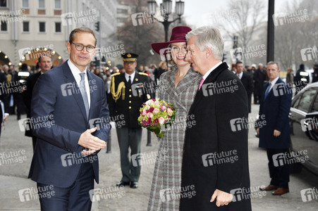 König Philippe und Königin Mathilde von Belgien zu Besuch in Berlin