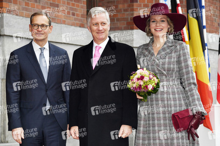 König Philippe und Königin Mathilde von Belgien zu Besuch in Berlin