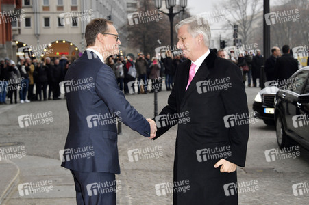 König Philippe und Königin Mathilde von Belgien zu Besuch in Berlin