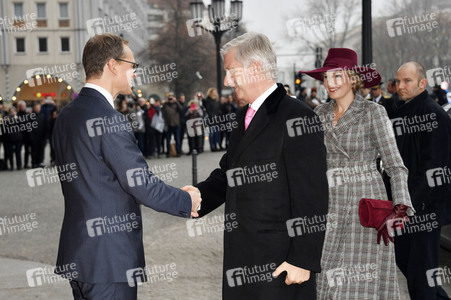 König Philippe und Königin Mathilde von Belgien zu Besuch in Berlin