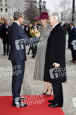 König Philippe und Königin Mathilde von Belgien zu Besuch in Berlin