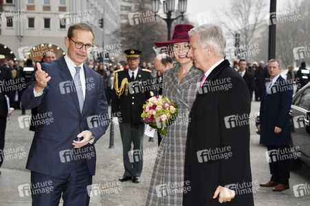 König Philippe und Königin Mathilde von Belgien zu Besuch in Berlin