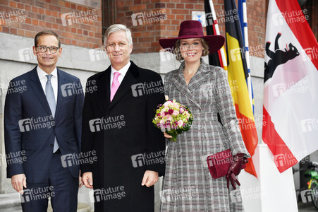 König Philippe und Königin Mathilde von Belgien zu Besuch in Berlin