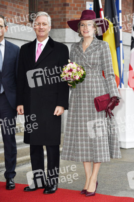 König Philippe und Königin Mathilde von Belgien zu Besuch in Berlin