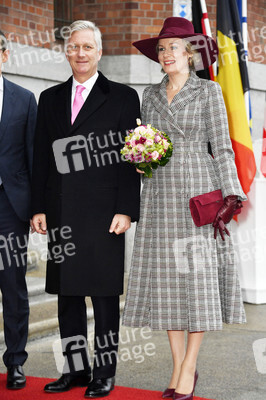 König Philippe und Königin Mathilde von Belgien zu Besuch in Berlin