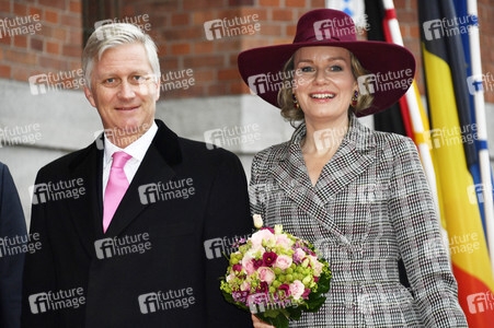 König Philippe und Königin Mathilde von Belgien zu Besuch in Berlin
