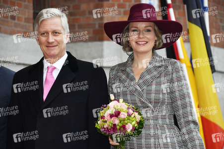 König Philippe und Königin Mathilde von Belgien zu Besuch in Berlin