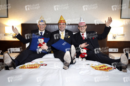 Das Dreigestirn der Karnevalssession 2019 in Köln
