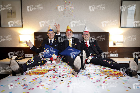 Das Dreigestirn der Karnevalssession 2019 in Köln