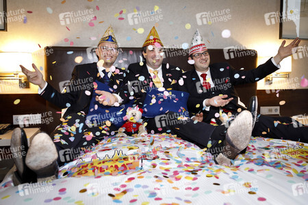 Das Dreigestirn der Karnevalssession 2019 in Köln