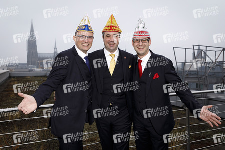 Das Dreigestirn der Karnevalssession 2019 in Köln