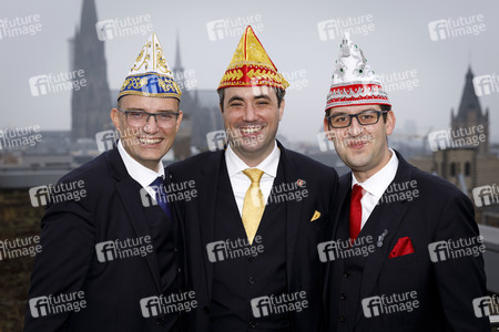 Das Dreigestirn der Karnevalssession 2019 in Köln
