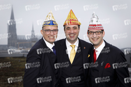 Das Dreigestirn der Karnevalssession 2019 in Köln