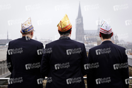 Das Dreigestirn der Karnevalssession 2019 in Köln