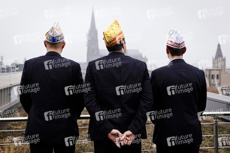 Das Dreigestirn der Karnevalssession 2019 in Köln