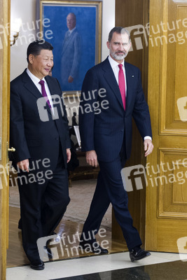 Empfang für Xi Jinping in Madrid