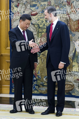 Empfang für Xi Jinping in Madrid