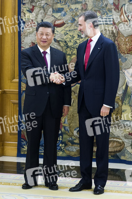 Empfang für Xi Jinping in Madrid