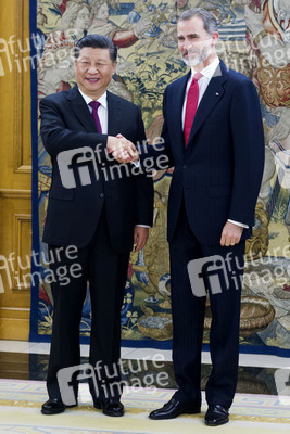 Empfang für Xi Jinping in Madrid
