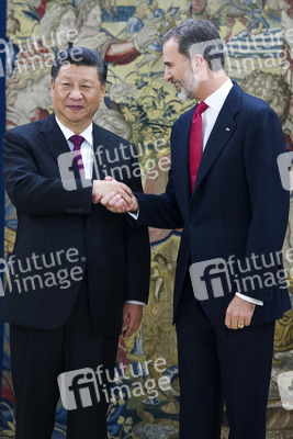 Empfang für Xi Jinping in Madrid