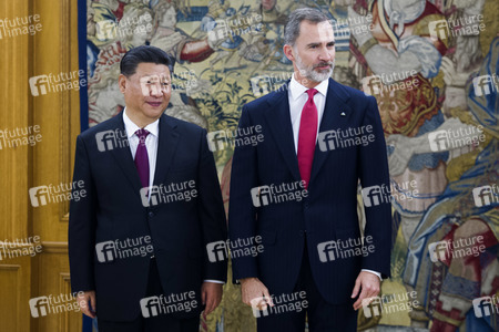 Empfang für Xi Jinping in Madrid