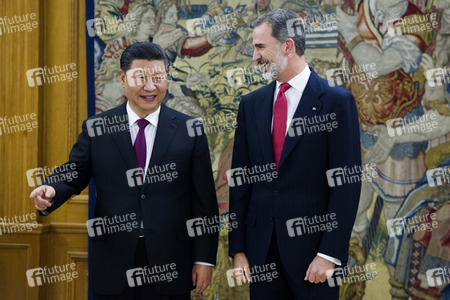 Empfang für Xi Jinping in Madrid