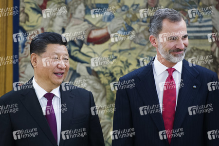 Empfang für Xi Jinping in Madrid