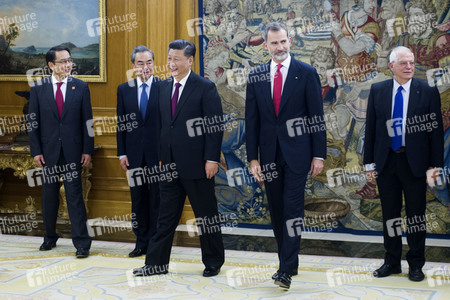Empfang für Xi Jinping in Madrid