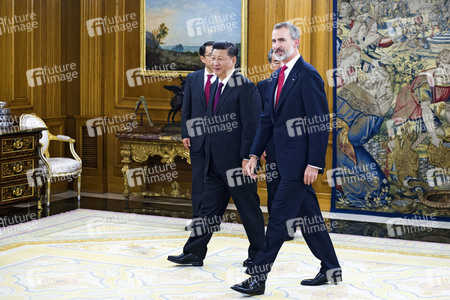 Empfang für Xi Jinping in Madrid