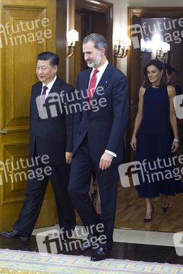 Empfang für Xi Jinping in Madrid