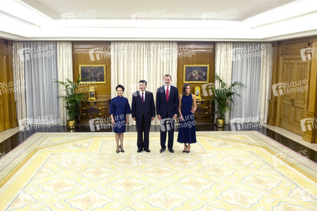 Empfang für Xi Jinping in Madrid