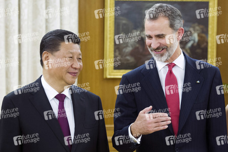 Empfang für Xi Jinping in Madrid