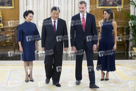 Empfang für Xi Jinping in Madrid
