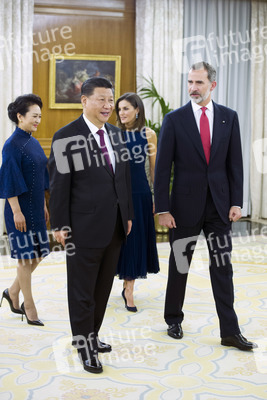 Empfang für Xi Jinping in Madrid