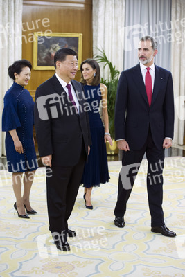 Empfang für Xi Jinping in Madrid
