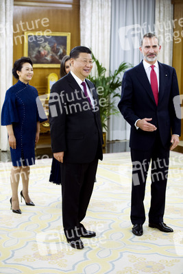 Empfang für Xi Jinping in Madrid