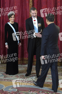 Gala Dinner für Xi Jinping in Madrid
