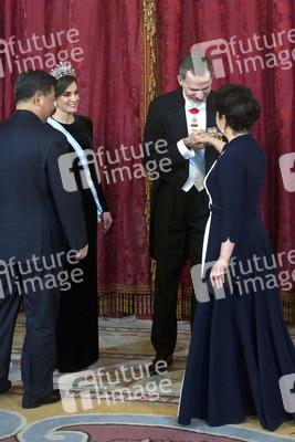 Gala Dinner für Xi Jinping in Madrid